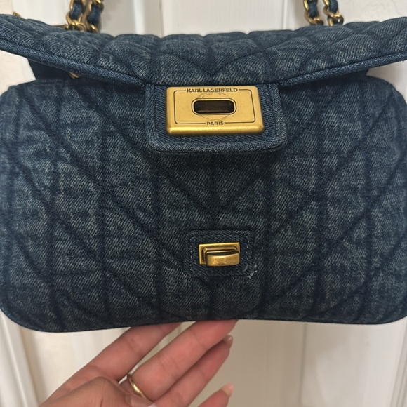 Karl lagerfeld denim purse - Picture 5 of 6